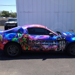 Dallas Vehicle Wrap For Body Paint Misbehavin'