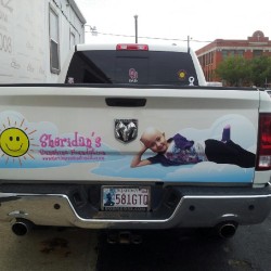 Sheridan's Sunshine Foundation Truck Wrap