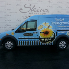Mobile Van Wrapping Advertising for Nothing Bundt Cakes