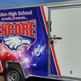 Allen High School Vehicle Wrap by SkinzWraps