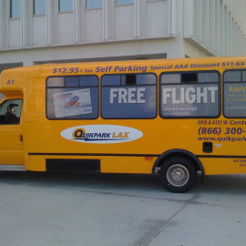 Quickpark LAX - Transportation van