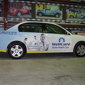 WellCare - Car wrap for businesses