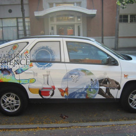 Nature & Science Museums car wrap
