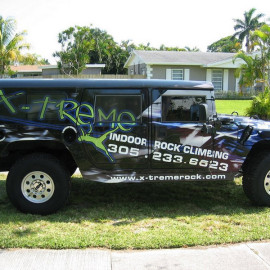 wrapped hummer
