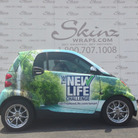 The New Life Challenge - vehicle wrap