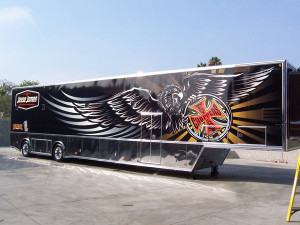 Vinly Trailer Wrap for West Coast Choppers